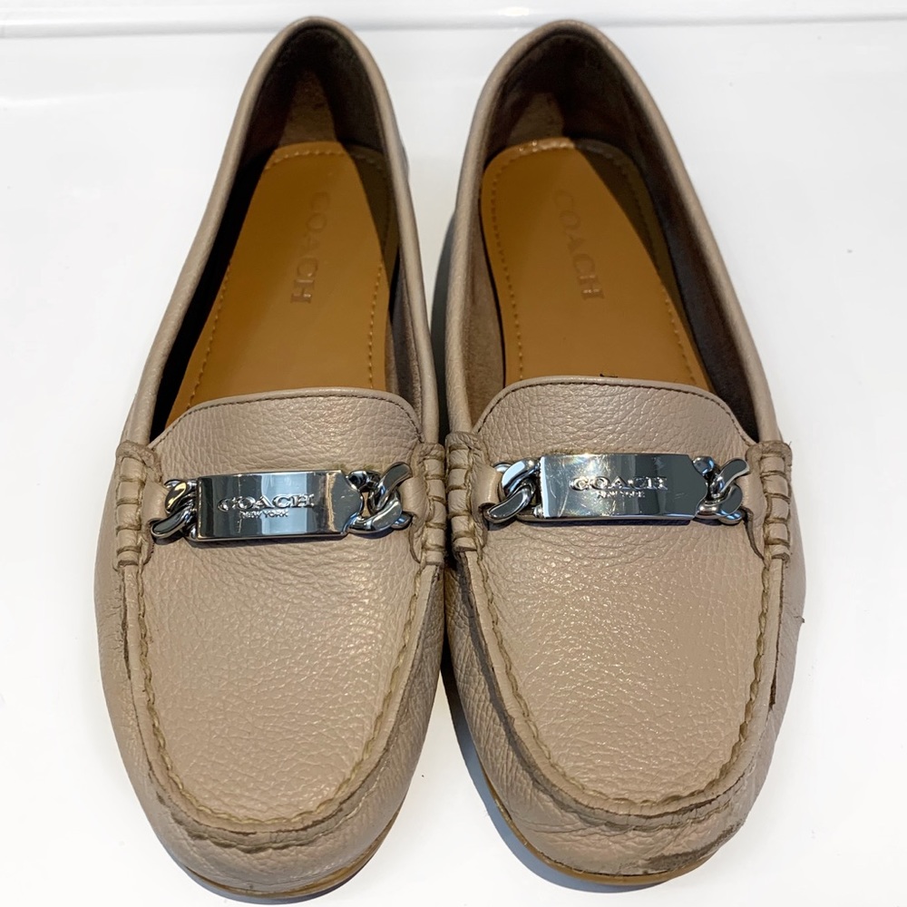 Coach Leather Flats!!!